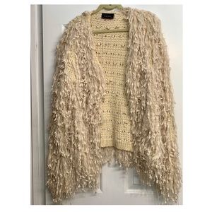 Shaggy Knit Cardigan